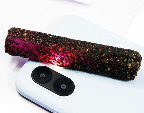 206 natural red ruby - 206.40,